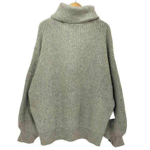 ハレ HARE 23AW シルキータッチアゼニットタートルニット メンズ JPN:M